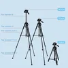 Tripods Tripods 55 140CM Travel Digital Camera Professional Aluminum Tall Phone Stand With Quick Plates Mount Pan Head For DSLR SLR 230518 L230912