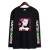 Męskie koszulki x koszulka kawaii killua zoldyck t-shirt mężczyzn urocze anime kurapika tops zabawne manga hisoka unisex ubrania hip hop top