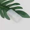 Portable DIY 15ml Plastic Empty Bottle Oval Deodorant Stick Containers Clear White Fashion Lip Balm Lipstick Tubes Bmdvu