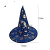 Chapéus de festa 1 Halloween Witch Hat Adt Childrens Colorf Maquiagem Fita Decoração Role Playing Prop Z230809 Drop Delivery Home Garden Fes Dhmqz