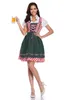 Costume a tema Donna Bavaria Oktoberfest Abito Uomo Dirndl Lederhosen Birra Carnevale Party Outfit Fancy 230912