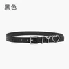 Designer Belts Fashion Personality Letters Heart Womenleather Belts Wide 2.3cm Luxury Student Casual Pants Belts Vintage Dress Waistband Wholesale