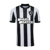 23 24 Botafogo Maillots de football pour hommes Soares Matheus Babi Bernardo O.sauer Accueil Noir et Blanc Gardien de but Maillot de football court