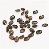 Pietre preziose sciolte forma ovale 7X9-9X11Mm taglio sfaccettato trilione cristallo di quarzo fumé naturale autentico al 100% di alta qualità per gioielli Dhgarden Dhrge