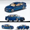 Druckgussmodell YM 1 64 B3 3 Series E British Green Trenton Blue Resin Diorama Car Collection Miniatur Carros Toys 230912