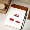 50st Buss tecknad kreativ vattentät klistermärke PVC Fashion Diary Diy Car Graffiti dekoration