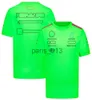 Overige Kleding F1 Formule 1 T-shirt met korte mouwen 2023 Teamwerkkleding pak racepak ronde hals T-shirt kan worden aangepast officieel dezelfde stijl x0912