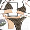 Lace Chain Swimsuit Bikini Set Women Bodysuit Two-piece Swimwear Bikinis Fast Bathing Suits212M