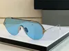 Nuevo diseño de moda, gafas de sol para hombres y mujeres, gafas unisex con montura de color continuo irregular 811, gafas decorativas de alta gama para verano