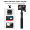 Selfie Monopods Selfie Monopods Telesin Aluminium Wydłużona ręczna selfie Stick Tellescoping Bieging for Action L230912