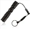 Mini KeyChain ficklampa Torch 3W LED -facklor utomhus vattentät sport camping bärbar fackla aluminiumlegering lampan zz