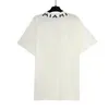 24ss Magliette da uomo Abiti firmati Maglietta Banner Orso Stampa Alfabeto Graffiti T-shirt grafica T-shirt con maniche a spalla scesa Camicie Vestibilità oversize Traspirante