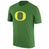 Benutzerdefiniertes Oregon-Ducks-T-Shirt, individuell anpassbares Herren-College-Trikot, grün, schwarz, gelb, Rundhalsausschnitt, kurze Ärmel, T-Shirt in Erwachsenengröße, gedruckte Buchstaben