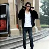 Men's Fur Faux Fur Men's Faux Fur Coat Korean Fashion Slim Clothing Winter Brown Fluffy Warm Coat Plus Size Xxxl 4xl Casual Male Top Thermal Jacket 230911