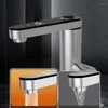 Bathroom Sink Faucets Thermostatic Faucet Digital Display Water-tap Cold And Home Basin Mixer Kitchen Stainless