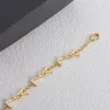 Gold Jewelry Bracelet Designer New Fashion Charm Bracelet Bracelet Perfume Pendent for Girls Boys Pulsera Jewelry Associory بالجملة بالجملة