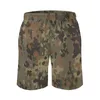 Herenshorts Anime Beach Flecktarn Duitse militaire camouflage. Losse Stretch Vintage Mannelijke Running Verstelbare Drawst