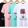 2023 Verano para hombre Diseñador Camiseta Casual Hombre Camisetas para mujer con letras Imprimir Mangas cortas Top Venta Hombres de lujo Hip Hop Ropa París XS-5XL # 02