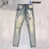 Purple Jeans Designer Hommes Femmes Denim Pant Distressed Ripped Biker Jean Slim Fit Moto hommes vêtements Taille 30-40 cwIArH