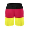 Men's Shorts Anime Beach German Flag Loose Stretch Causal Creative Hawaii Pants Sports Adjustable Drawcord Breathable Quick Dry