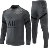 21 22 23 psgs hombres y niños fútbol chándal jersey kit 2022 2023 PSGs hombres camisetas de fútbol entrenamiento chándales chaqueta conjunto chandal futbol survetement pie