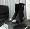 Chanells Designer High-heeled Party Channel Outdoor Ladys Fashion Boot Comfort Boots Shoes