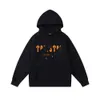 Ozfv Herren Hoodies Sweatshirts Trapstar Pullover Set Gelb Schwarz Handtuch bestickt Lose Buchstaben Tidal Plüsch High Street Kapuzen Freizeithosen