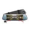 new 7 car dvr curved screen stream rearview mirror dash cam full hd 1080 car video record camera with 2 5d curved glass200E
