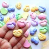 Charms 10st Colorful Love Hearts Cute Heart Shaped Pendants Flatback Harts Diy Earring Halsband Armband Hårnålsmycken