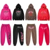 2024Top QualityNewSpider Trapstar Track Suits Hoodie Designer Mens 555 SP5DER Sweatshirt Man Young Thug 555555 Tvådel med kvinnors spindel