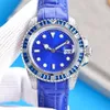 Rolesx Classic Watch Candy Color Diamond Mens Watch