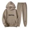 Homens S Mulheres Tracksuits Carta Imprimir Designer Hoodie Casual Pollover Hommes Ternos Fleece Sweatsuits Esporte Outono Inverno Moda Hoody Jogger