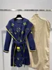 Designer casaco mulheres tweed jaqueta marca de moda top amarelo e azul cor combinando manga comprida com capuz casacos de luxo designers jaquetas roupas das mulheres