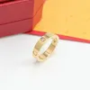 Rose Gold Stainless Steel wedding ring Jewelry Love Rings Men Promise Rings For Female Women Gift Engagement beautiful