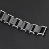 Bracelet mode blanc/noir bracelet en céramique bracelet pour hommes femmes 12mm largeur bracelet à breloques en acier inoxydable 230911