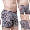 Onderbroek Sexy Mannen 2023 Mesh Lange Been Boxer Briefs Shorts U Bolle Pouch Ondergoed Jocky Boxershorts Trunks