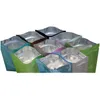 Verpakkingszakken Groothandel Zwarte Mylar aluminiumfolie tas met ritssluiting voor langdurige opslag van voedsel en bescherming van verzamelobjecten Tweezijdig gekleurd Otxba