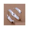 Ear Cuff Brand New Sterling Sier Plate 925 Square Studs Dfmse280 Womens Dangle Chandelier Earrings 10 Pairs A Lo Tfactory Direct Drop Dhmwy