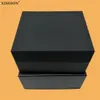 Watch Boxes Cases Factory Wholesale Black With Customized Wooden Box Luxury Brand Papers Tag Card Can Customization 904L Watches Gift 230911