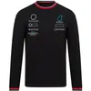 New formula one team F1 racing suit mens long-sleeved T-shirt custom f1 official same clothing fan models318c