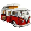 Model Building Kits Compatible Technic Series Camper Van Building Blocks Car Model Bricks Bus 21001 Children Toys Set L230912