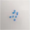 Loose Diamonds 241 Good Quality High Temperature Resistance Nano Gems Facet Round 2.25-3.0Mm Dark Opal Sky Blue Synthetic St Dhgarden Dh67B