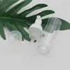 30ml 60ml Plastic Foam Pump Bottle 2oz Clear White Soap Dispenser Bottles Hand Sanitizer Mousses Liquid Foaming Container Invcx