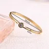 Bangle IQPC Halloween Titanium Steel Fashion Elegant Lady Diamond-Encrusted Bracelet Version Christmas Present