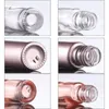 Enkkx – bouteille de parfum à roulettes en verre et métal, contenant de parfum d'huile essentielle, 10ml, or Rose, 5ml