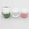 Cosmétique Petit Mini Pot Bouteille 10g Rose Vert Récipients En Plastique Pour Cosmétiques Emballage Maquillage Pots De Crème Vides Nqnvx