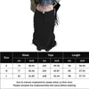 Skirts Ladies Bodycon Drawstring Skirt Y2K Low Waist Long With Side Pockets Ankle Length Stylish Hip Hop