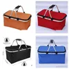 Sacos de armazenamento Portátil Picnic Lunch Bag Ice Cooler Box Travel Basket Cool Hamper Shop Q2 Drop Delivery Home Garden Housekee Organizati Otuaf