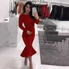 MagnificentCasual BKLD Fall Winter Fashion Women Party Club Shine Sequins Solid Color O Neck Full Sleeve Skinny Ruffle Dress HKD230912