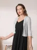 Damen-Strick-Sommer-Cardigan, Damen-Blusen, Häkel-Top, Cardigans, Damen-Pullover, V-Ausschnitt, Strickpullover, Jersey, abgeschnitten